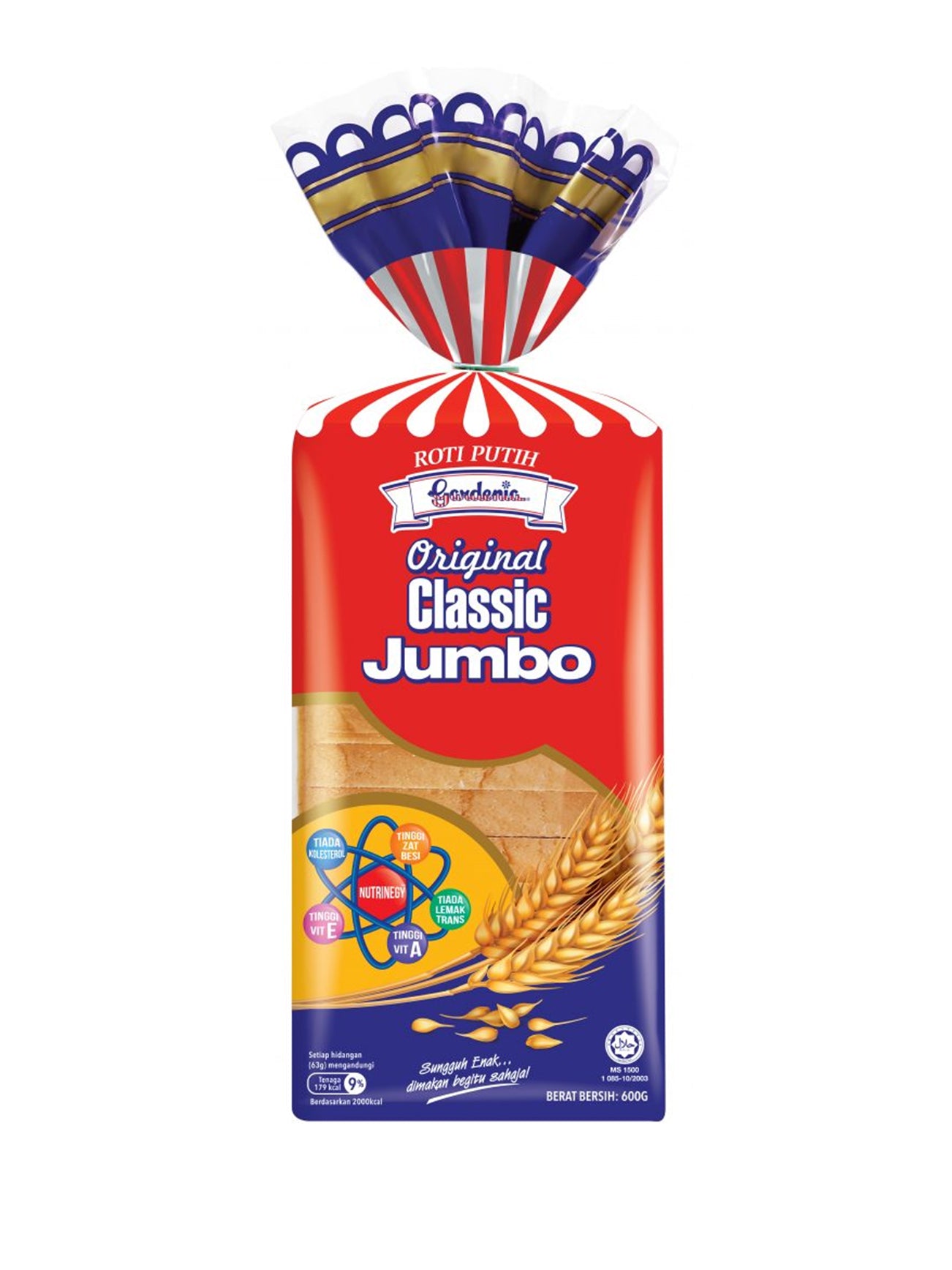 GARDENIA ORIGINAL CLASSIC JUMBO 600G