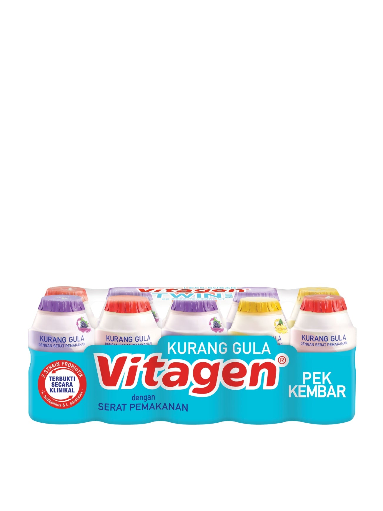 VITAGEN LESS SUGAR ASST TWIN PACK 2X5X125ML