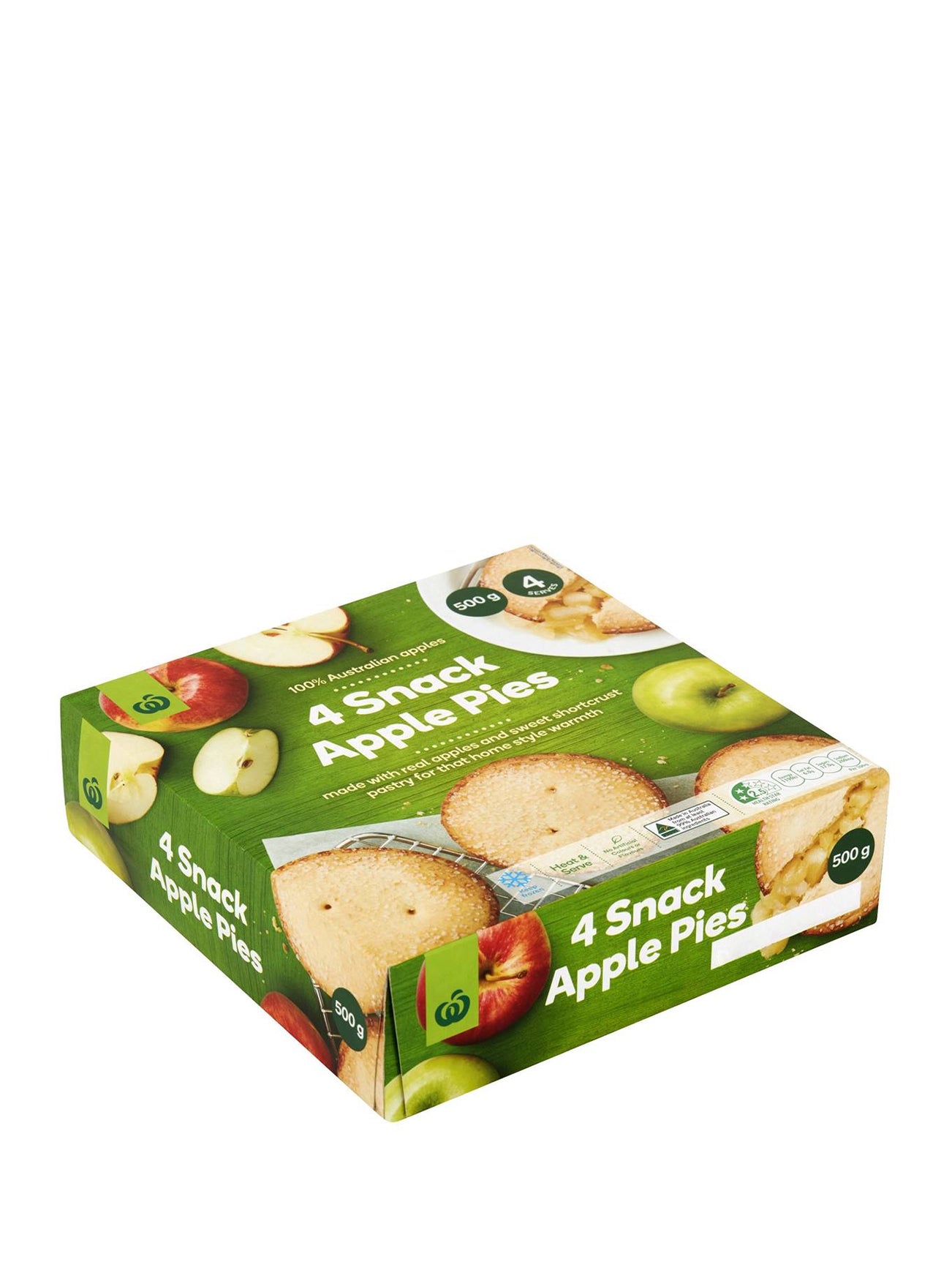 WOOLWORTHS APPLE PIE SNACK 500G